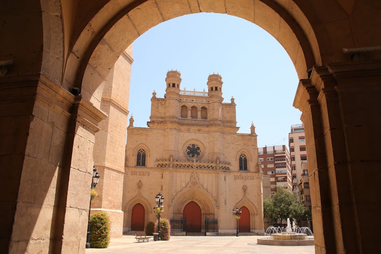 Photo of the Co-cathedral of Saint Mary or Maria is the cathedral of Castellon de la Plana.