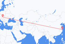 Flights from Shanghai to Budapest