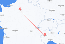 Flights from Turin to Paris