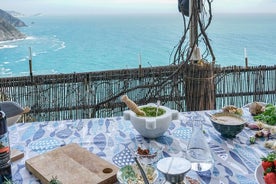 Cinque Terre: Riomaggiore에서 바다가 보이는 페스토 요리 교실