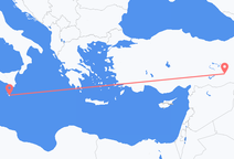 Flyrejser fra Malta til Diyarbakir