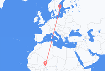 Niamey à Stockholm
