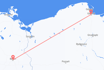 Flyrejser fra Berlin til Gdańsk