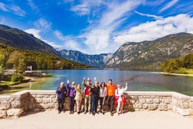 Dagsferð í litlum hópi frá Ljubljana til Bled- og Bohinj-vatna og Vintgar-gljúfurs