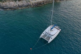 Malta: Catamaran La Zingara private day charters renting