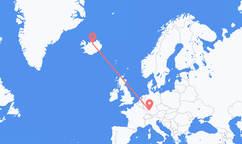 Loty ze Stuttgartu do Akureyri