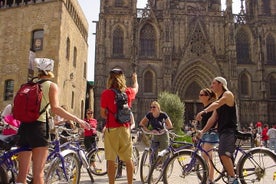 Halvdagstur på cykel i Barcelona