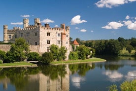 Viagem diurna para o Castelo de Leeds, Penhascos de Dover e Canterbury partindo de Londres com excursão guiada pela Catedral