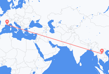 Vientiane to Marseille