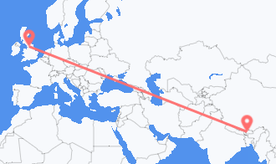 Flüge von Bhutan nach England