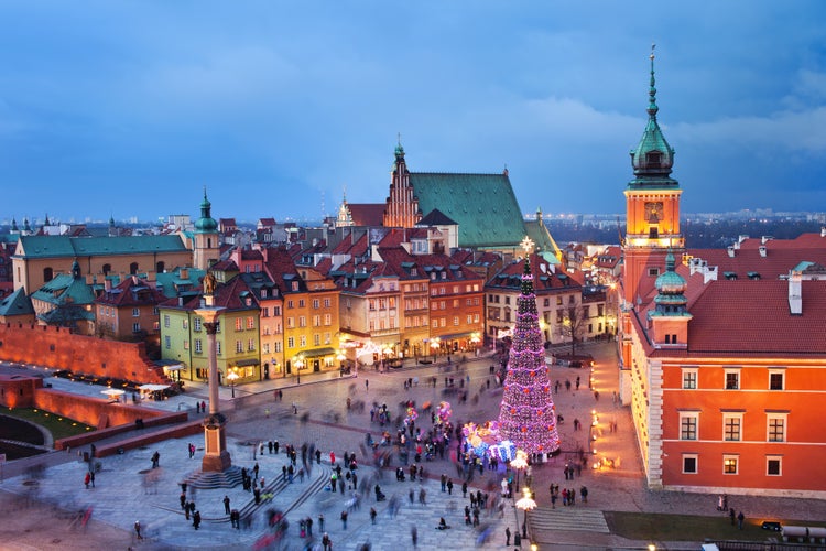 Beautiful Old Town of Warsaw in Poland.jpg