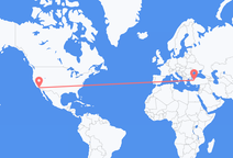 เที่ยวบิน จาก Los Angeles, สหรัฐอเมริกา ไปยัง เอสกิซีเฮียร์, ตุรกี