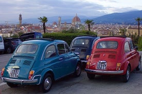 Vintage Fiat 500: 2-klukkutíma Flórens ferð með leiðsögumanni