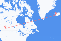 Flights from Calgary to Reykjavík