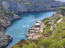 Photo of aerial view of Planos , also known as Tsilivi that is a village and a tourist resort on the island of Zakynthos, Greece.