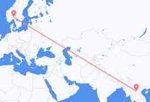 Vols de Louang Prabang pour Oslo