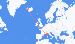 Flights from Reykjavík to Alghero
