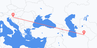 Voli dal Turkmenistan alla Croazia