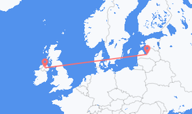 Flüge von Nordirland nach Lettland