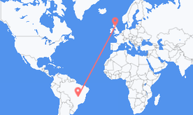 Flights from Brazil to Scotland