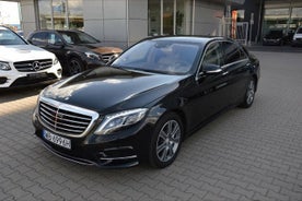 Warschau sightseeing met nieuwe Mercedes Sclass !!!