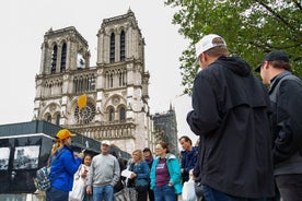 Paris Notre Dame Cathedral Outdoor Walking Tour med Crypt Entry