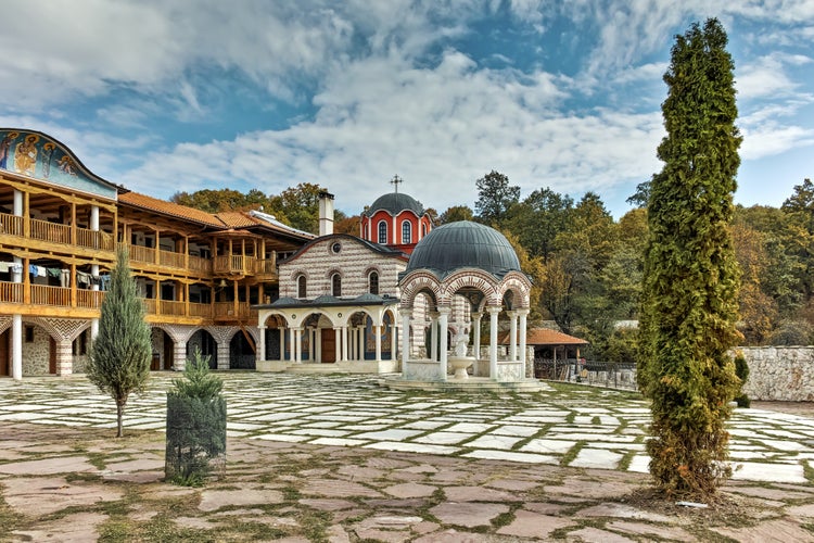 photo of Tsarnogorski (Gigintsy) monastery St. Kozma and Damyan, Pernik Region, Bulgaria.