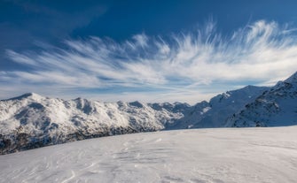 Photo of aerial view of Tulfes, Austria.