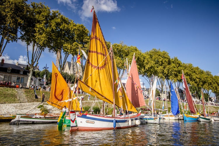  When the Loire River was filled with boats for the bi-annual Festival de Loire, which sees the waterfront transformed into a festival celebrating the city’s maritime heritage. Revellers don medieval-era costumes and take part in food and fun, as a flurry of traditional boats descend on Orléans. The festival concludes with a spectacular fireworks display.