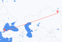 Flyrejser fra Pavlodar til Istanbul