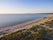 Photo of aerial view of Pirita Beach, Estonia.