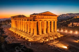 Tour privado de un día a Agrigento desde Taormina