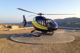 Privater Hubschraubertransfer von Antiparos nach Mykonos