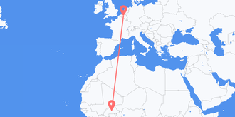Burkina Faso to Belgium