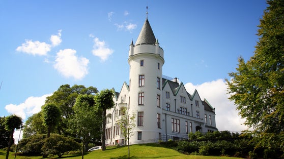Bergen, Norway. Royal mansion Gamlehaugen.