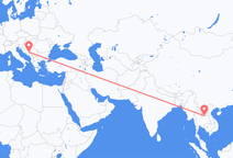 Flyrejser fra Vientiane til Sarajevo