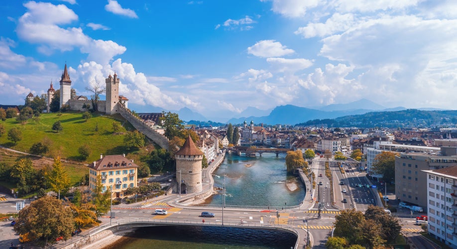 Lucerne - one of the most picturesque cities in Switzerland