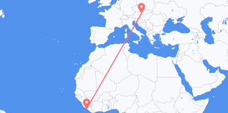 Liberia to Slovakia