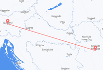 Flights from Ljubljana to Belgrade