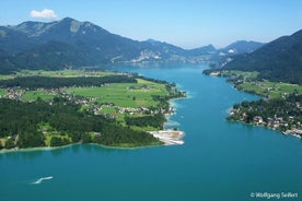 プライベートツアー：ザルツブルグからのオーストリアの湖と山々のツアー