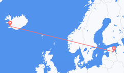 Flug frá Reykjavík til Tartu