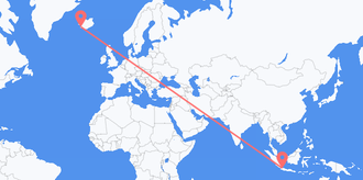 Indonesia to Iceland
