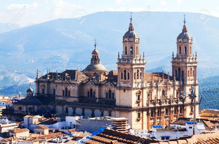 photo of view of Jaen, Spain.