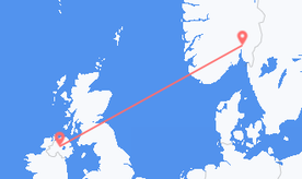 Vuelos desde Irlanda del Norte a Noruega