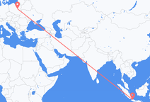 Flights from Jakarta to Warsaw