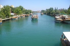 Manavgat Bazaar 보트 여행 점심 및 사이드에서 포함된 청량 음료