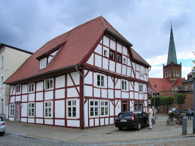 Photo of Bergen auf Rügen - panorama from west.