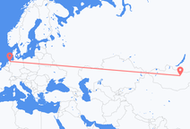 Vluchten van Ulaanbaatar naar Groningen