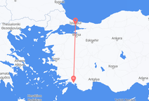 Vols d’Istanbul à Dalaman