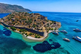 Crete: Spinalonga Boat Tour with BBQ & Agios Nikolaos